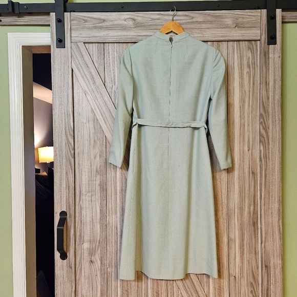 Adele Simpson Folkloric 1960's Deadstock Mint Green - Picture 6 of 16